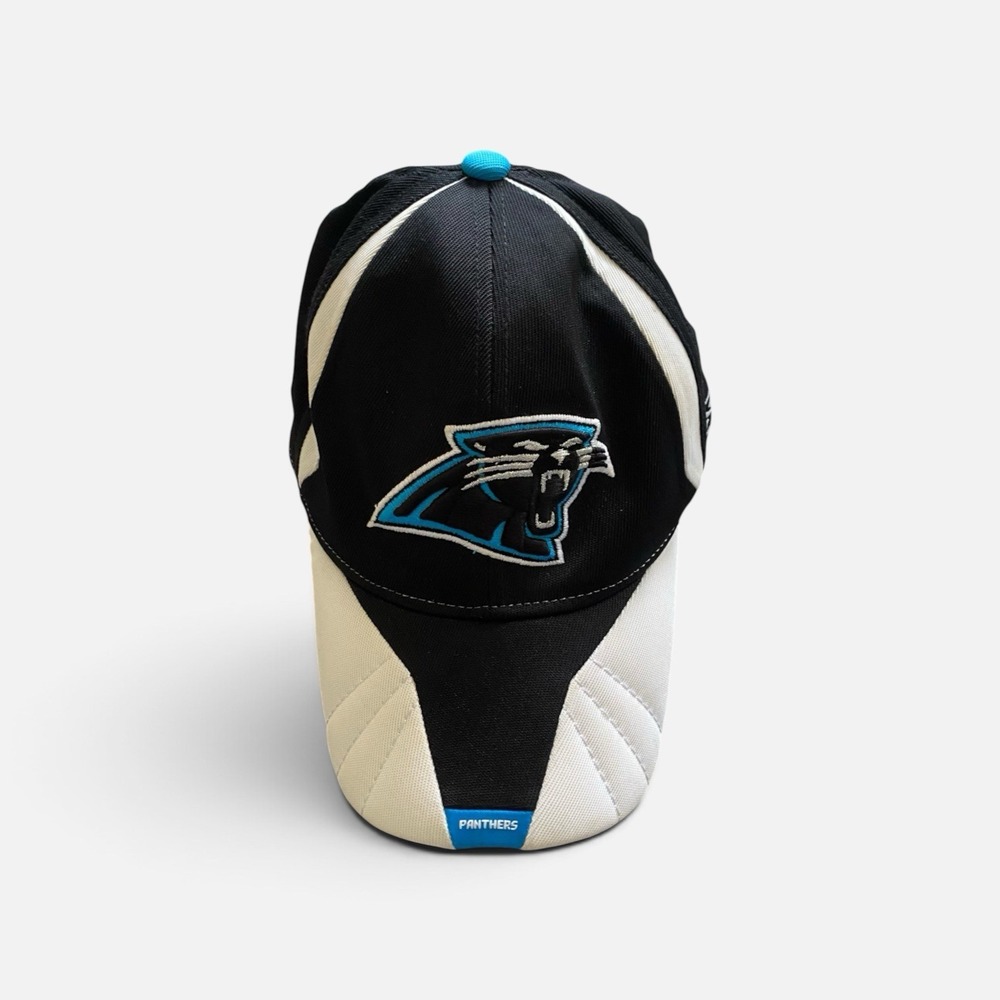Carolina Panthers NFL Hat Snapback Black White Blue Embroidered Logo